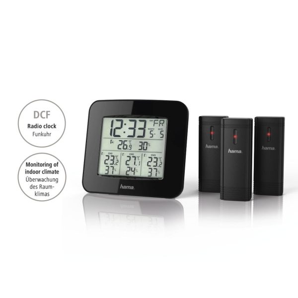 Електронна метеостанция HAMA EWS-Trio, 186311 3