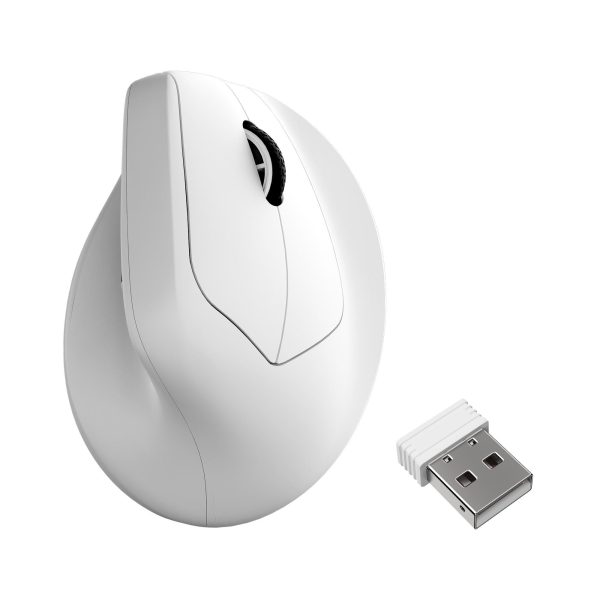 Ергономична мишка Keychron M5 Wireless 8K - White 1