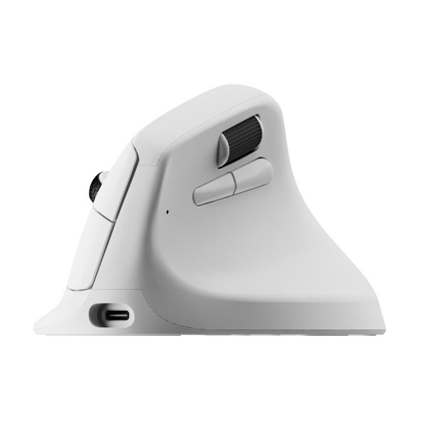 Ергономична мишка Keychron M5 Wireless 8K - White 5