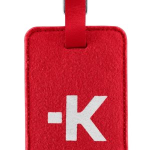 Етикет за багаж Skross Luggage Tags, Карта за контакт, Червен 1