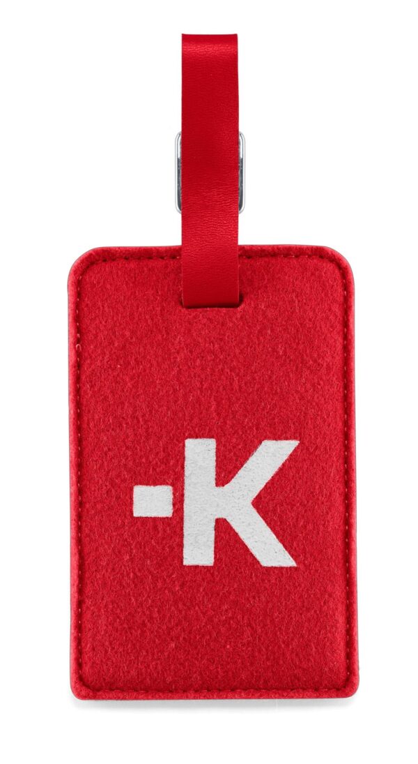 Етикет за багаж Skross Luggage Tags, Карта за контакт, Червен 1
