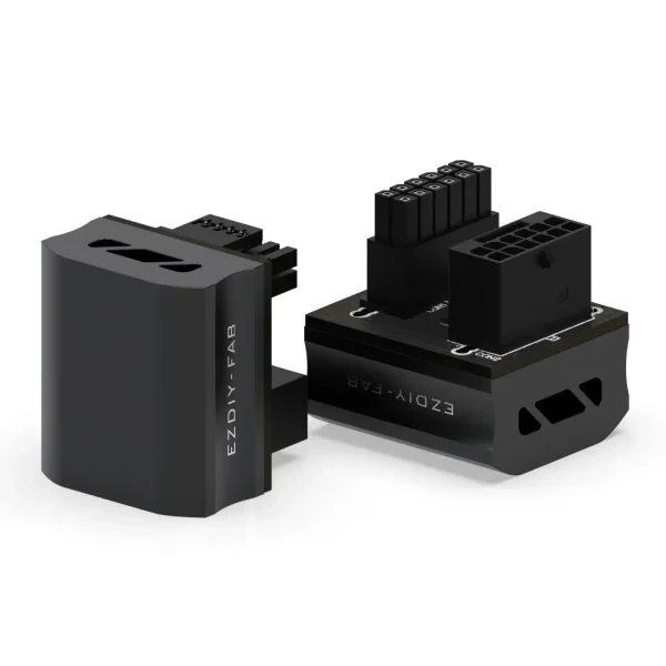 EZDIY-FAB адаптер за видеокарта 12VHPWR 600W - STD 180° Black 1
