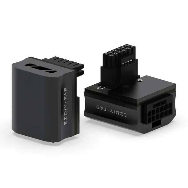 EZDIY-FAB адаптер за видеокарта 12VHPWR 600W - STD 90° Black 1