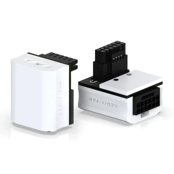 EZDIY-FAB адаптер за видеокарта 12VHPWR 600W - STD 90° White 1