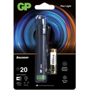 Фенер с форма на писалка GP BATTERIES Discovery, LED, CP21 20 lm 1