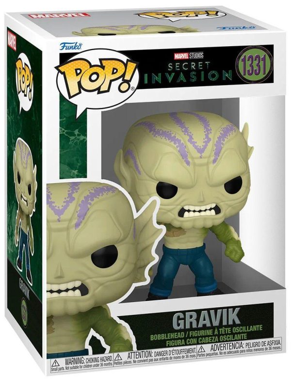 Фигурка Funko Pop! Marvel: Secret Invasion - Gravik #1331 2