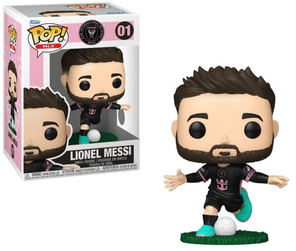 Фигурка Funko Pop! MLS: Inter Miami - Lionel Messi (Away) #01 3