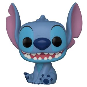 Фигурка Funko POP! Movies:  Disney Lilo and Stitch, 065665,  Stitch (Smiling Seated), 1045 Vinyl Figure 1