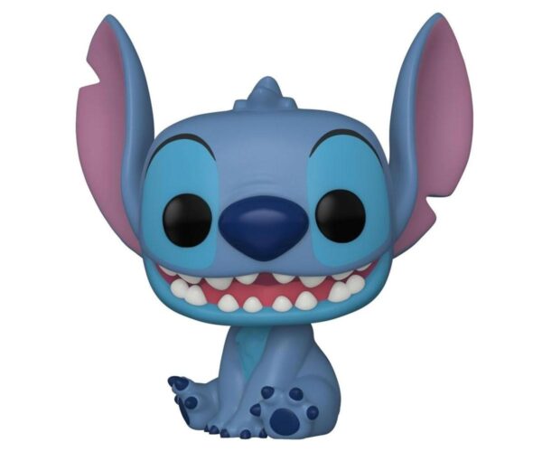 Фигурка Funko POP! Movies: Disney Lilo and Stitch, 065665, Stitch (Smiling Seated), 1045 Vinyl Figure 1