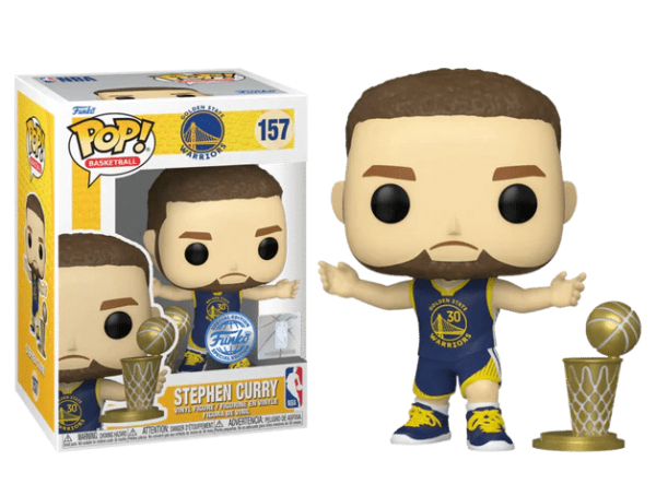Фигурка Funko Pop! NBA: Golden State Warriors - Stephen Curry (Throwback) (Special Edition) #157 4