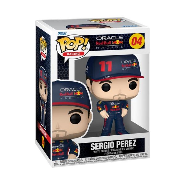 Фигурка Funko Pop! Racing: Oracle Redbull Racing - Sergio Perez #04 2