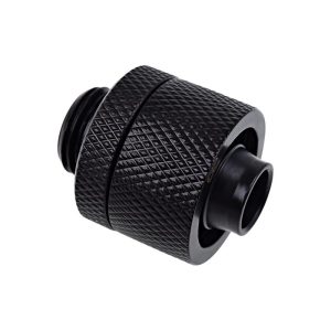 Фитинг Alphacool Eiszapfen, Удължител, 16/10mm, G1/4, Черен мат 1