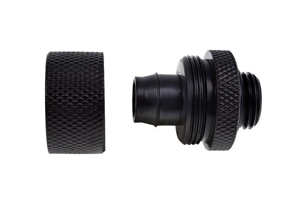 Фитинг Alphacool Eiszapfen, Удължител, 16/10mm, G1/4, Черен мат 3