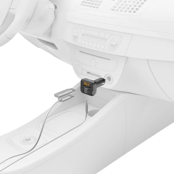 FM Трансмитер HAMA AUX-IN, USB-IN, MP3, Черен, 14163 3