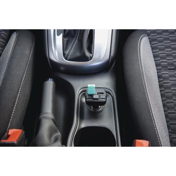FM Трансмитер HAMA AUX-IN, USB-IN, MP3, Черен, 14163 4