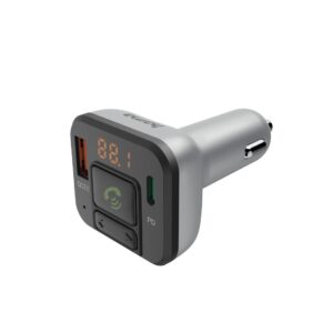 FM Трансмитер HAMA, Блутут функция, Хендсфри, 1xUSB-C,1xUSB-A, 14169 1