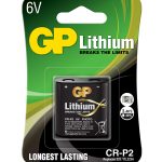 Фото литиева батерия GP CR-P2, 6V 1