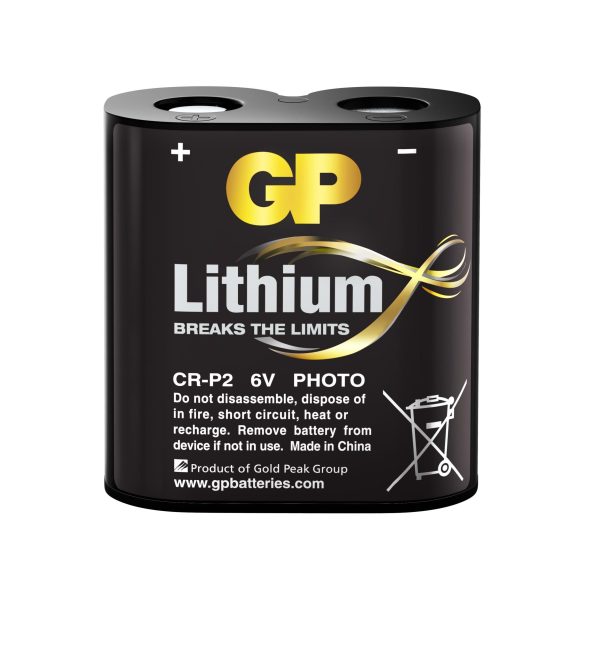 Фото литиева батерия GP CR-P2, 6V 2