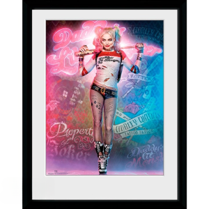 GBEYE DC COMICS - Framed print "Harley Quinn Suicide Squad" (30x40) 1