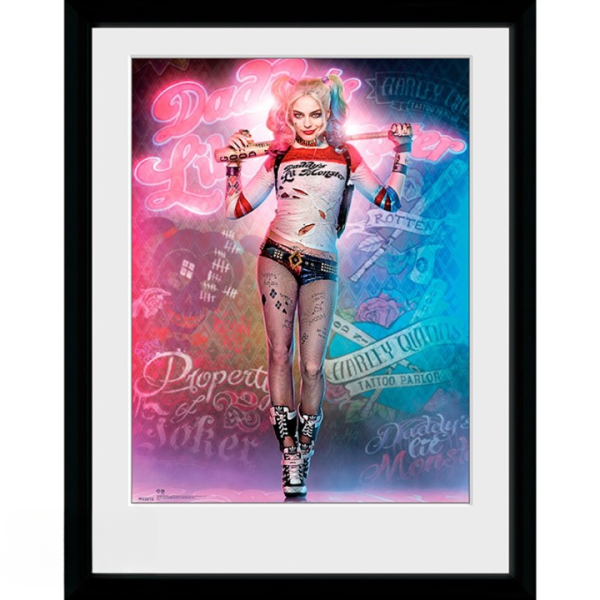 GBEYE DC COMICS - Framed print "Harley Quinn Suicide Squad" (30x40) 1