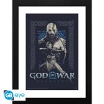 GBEYE GOD OF WAR - Framed print "Kratos and Atreus" (30x40) 1