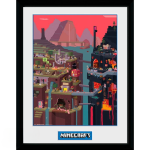 GBEYE MINECRAFT - Framed print "World" (30x40) 1