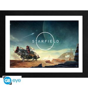 GBEYE STARFIELD - Framed print "Landing" (30x40) 1