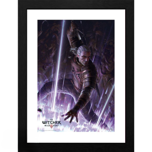 GBEYE THE WITCHER - Framed print "Geralt" (30x40) 1