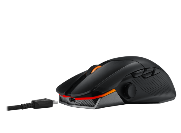 Геймърска безжична мишка ASUS ROG Chakram X Origin 6