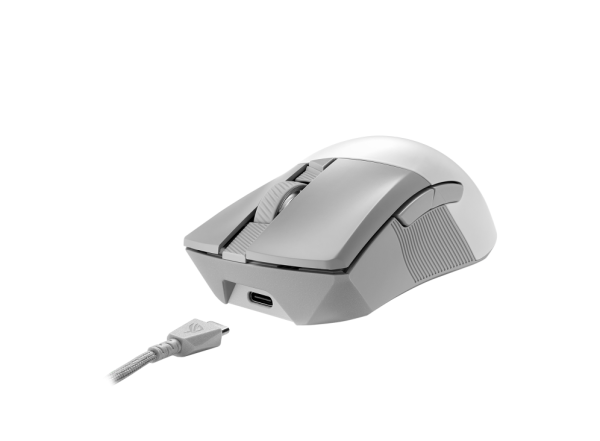 Геймърска безжична мишка ASUS ROG Gladius III Wireless AimPoint - Бяла 5