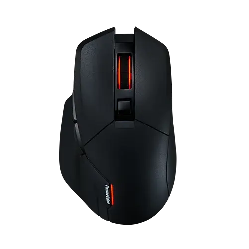 Геймърска безжична мишка PowerColor ALPHYN AM10 - Black 1