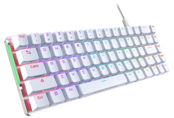 Геймърска Механична Клавиатура ASUS ROG Falchion Ace - Бяла 4