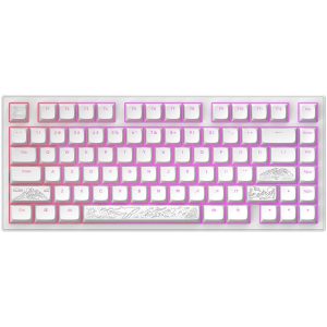 Геймърскa механична клавиатура Dark Project ALU81A Terra Nostra White RGB 1