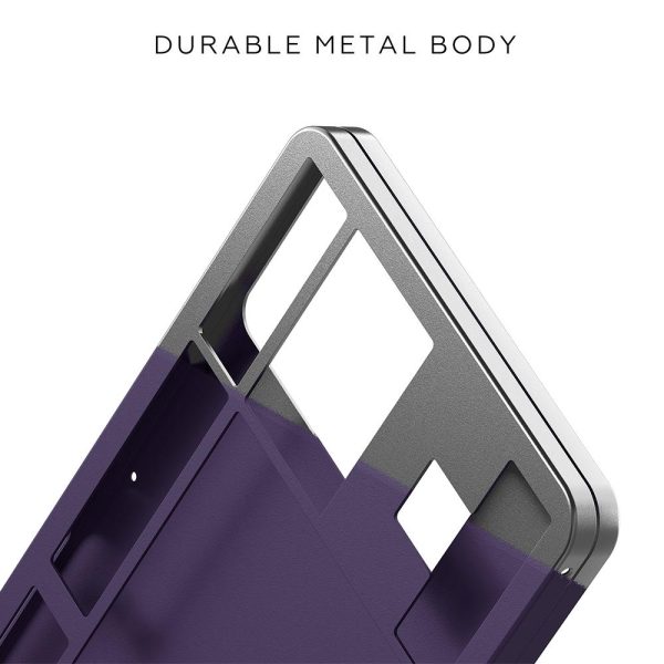 Геймърскa механична клавиатура Dark Project ALU87A Violet RGB - TKL 7