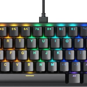 Геймърска механична клавиатура Glorious GMMK 2 Black Compact- Fox Switches US-Layout 1