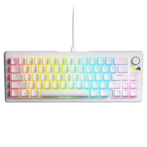 Геймърска механична клавиатура Glorious GMMK 3 65% White - Fox Linear Switches 1