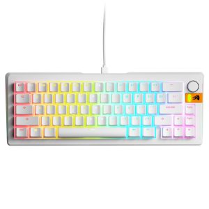 Геймърска механична клавиатура Glorious GMMK 3 HE 65% White - Fox HE Switches 1
