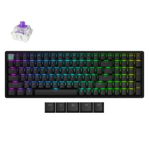 Геймърска механична клавиатура Keychron K4 HE Standard Edition - Wireless, Full Size 1