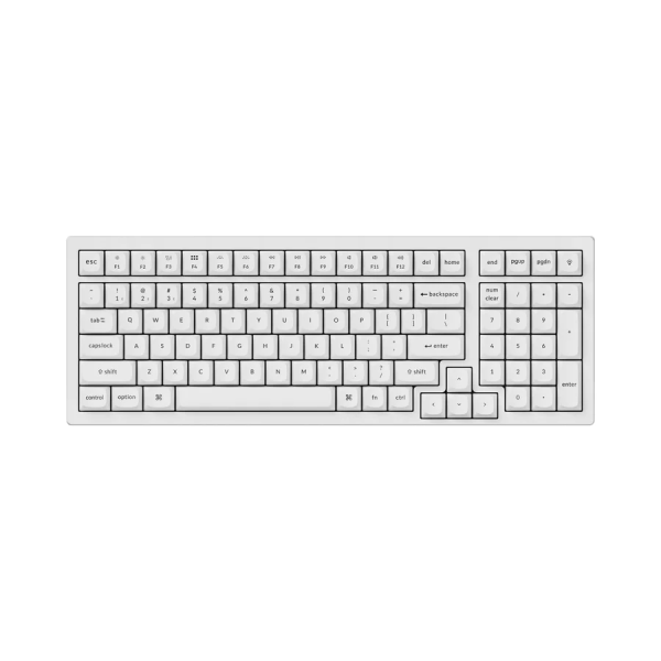 Геймърска Механична клавиатура Keychron K4 Pro White K4P-O3 1