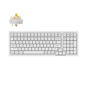 Геймърска Механична клавиатура Keychron K4 Pro White K4P-O4 1