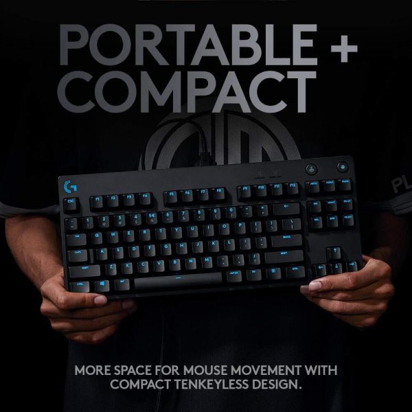 Геймърска механична клавиатура Logitech G Pro Clicky RGB  2