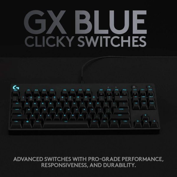 Геймърска механична клавиатура Logitech G Pro Clicky RGB  3