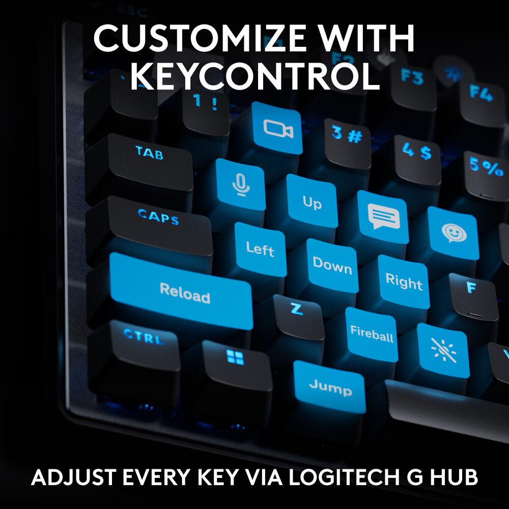 Геймърска механична клавиатура Logitech G Pro X RAPID TKL, Magnetic Analog Switch, Черен 5