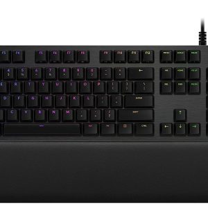 Геймърска механична клавиатура Logitech, G513 Carbon RGB, GX Brown Mechanical суичове 1