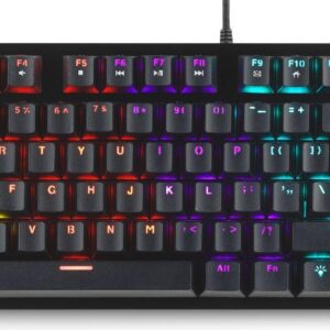 Геймърска механична клавиатура Spartan Gear Lochos 2 TKL, Черна 1