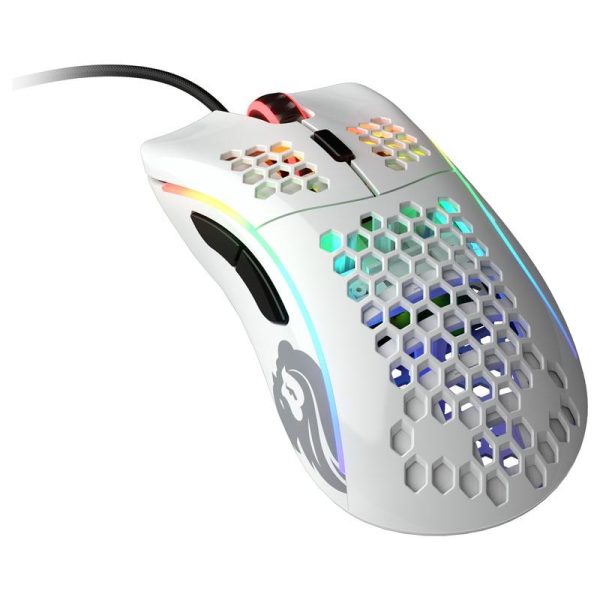 Геймърска мишка Glorious Model D (Glossy White) 2