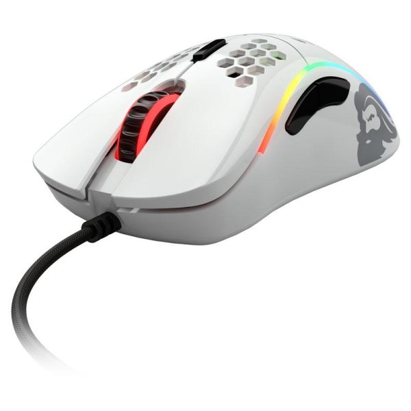 Геймърска мишка Glorious Model D (Glossy White) 3