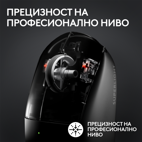 Геймърска мишка Logitech G Pro X Superlight 2 Wireless White 2