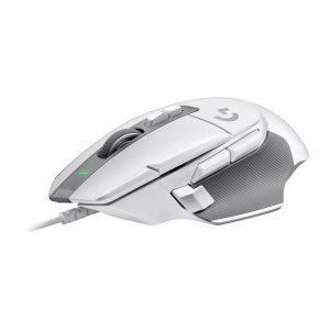 Геймърска мишка Logitech, G502 X, Оптична,  Жична, USB, Бяла 1