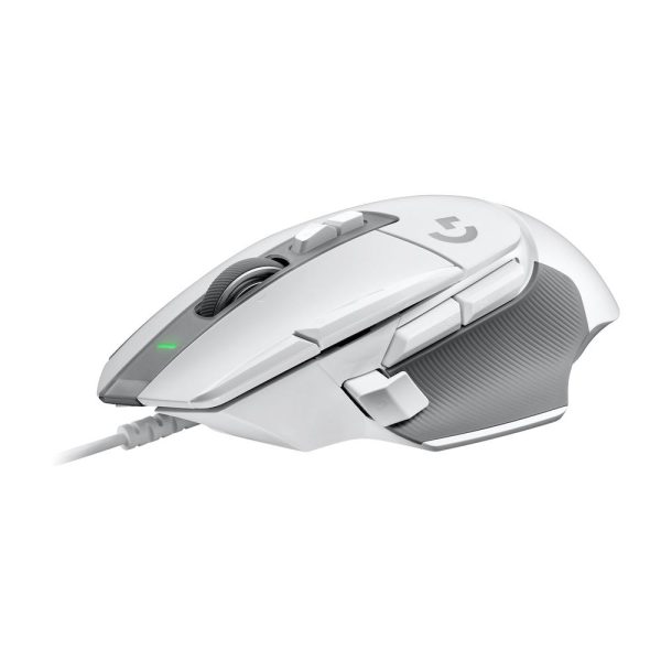 Геймърска мишка Logitech, G502 X, Оптична,  Жична, USB, Бяла 1